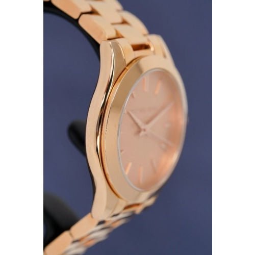 Michael Kors Ladies Mini Slim Runway Rose Gold Watch - MK3205 - Image 3